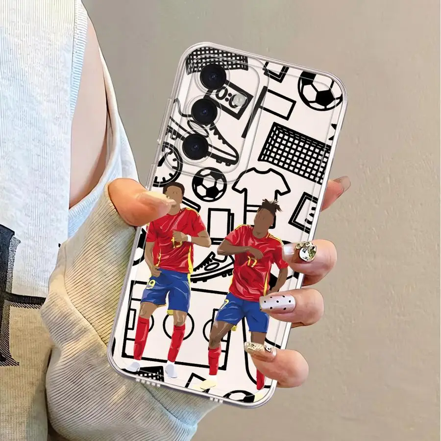 Sports Football Cartoon Case for Samsung Galaxy A71 A72 A31 A32 A12 A16 A52s A52 A21s A51 A50 Soft Phone Cover