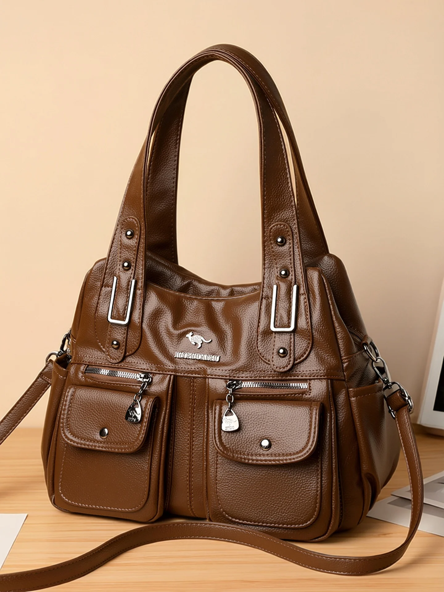 retro-artistic-style-women's-handbag-fashion-casual-crossbody-bag-multi-pocket-single-shoulder-bag-for-commuting-and-travel
