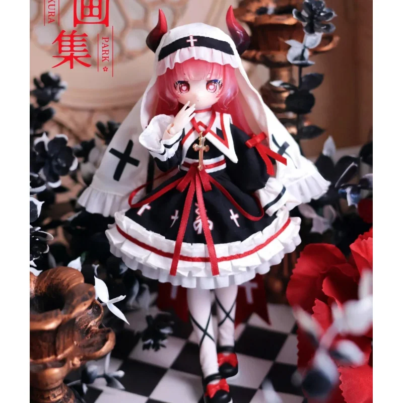 Sakura Park Start Again Series 1/12 Bjd Caja Sorpresa Figura de Acción Articulada Linda Figura de Anime Modelo de Juguete de Regalo