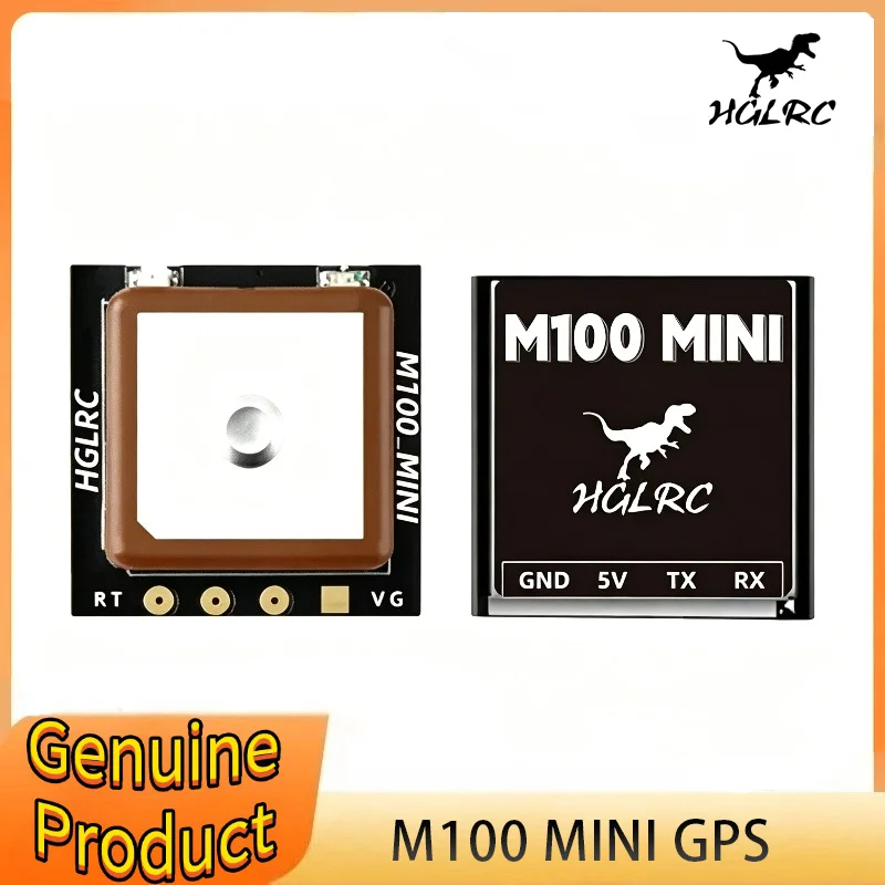 

HGLRC M100 MINI GPS 10th Generation Chip Three-mode Positioning 3.3V-5V for FPV Racing Drone for RC FPV Freestyle Drone