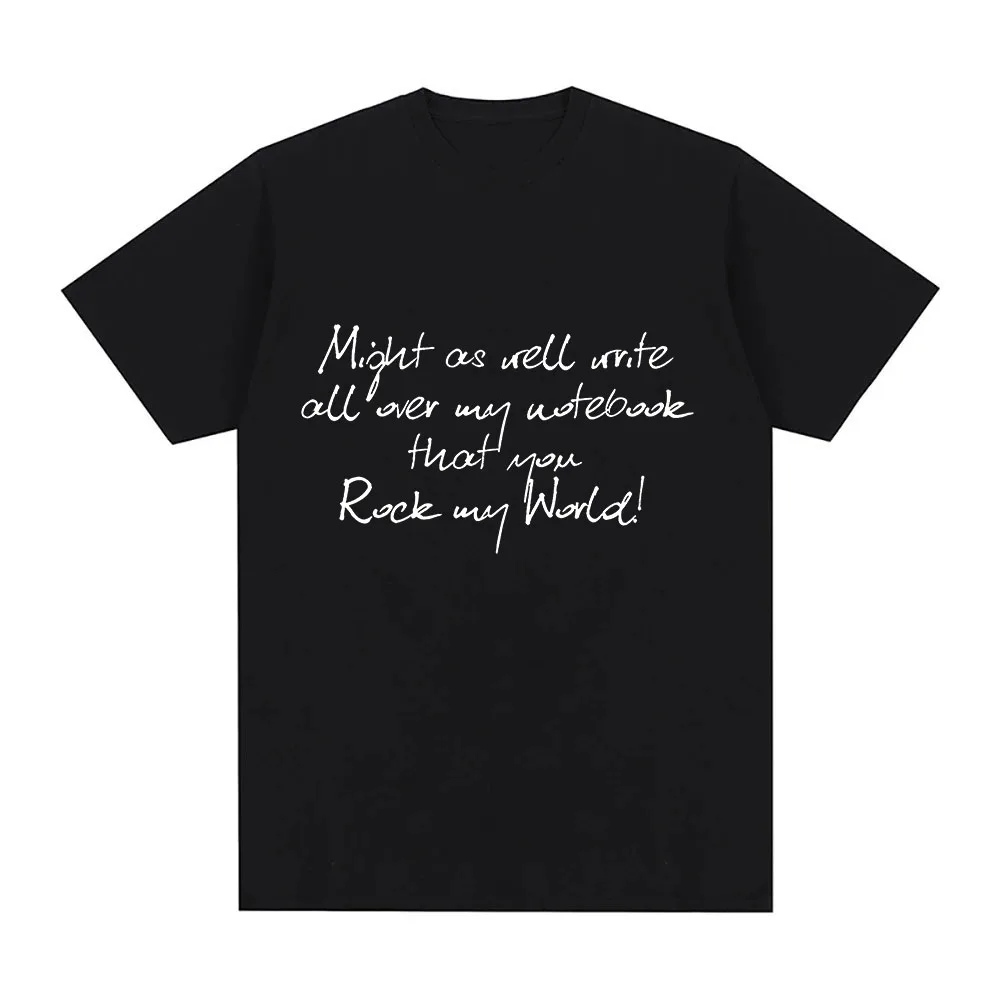 Wolf Alice Graphic Print T-shirt 100% Cotton Tees Rock Band Streetwear Classic Quote Women Men Casual O-Neck Adult Tops Summer