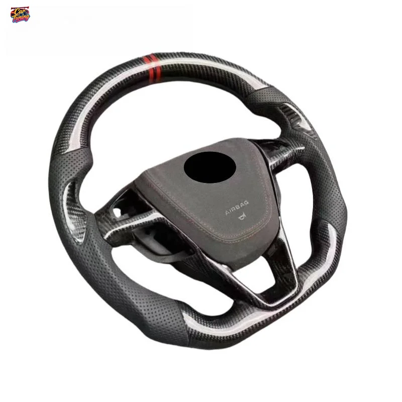 For Ford Mondeo Sport Flat Bottom Carbon Fiber Steering Wheel Customization and Upgrade