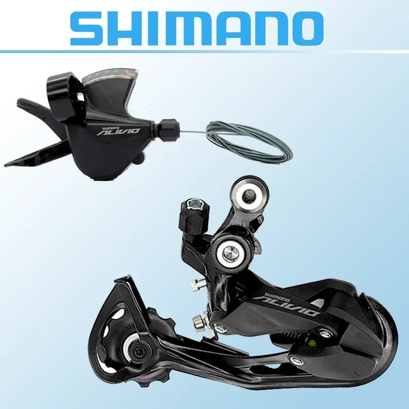 Shimano Alivio M3100 9s Right Shifter Lever Rear Derailleur SGS 9 Speed Groupset For MTB Bicycle Mountain original parts