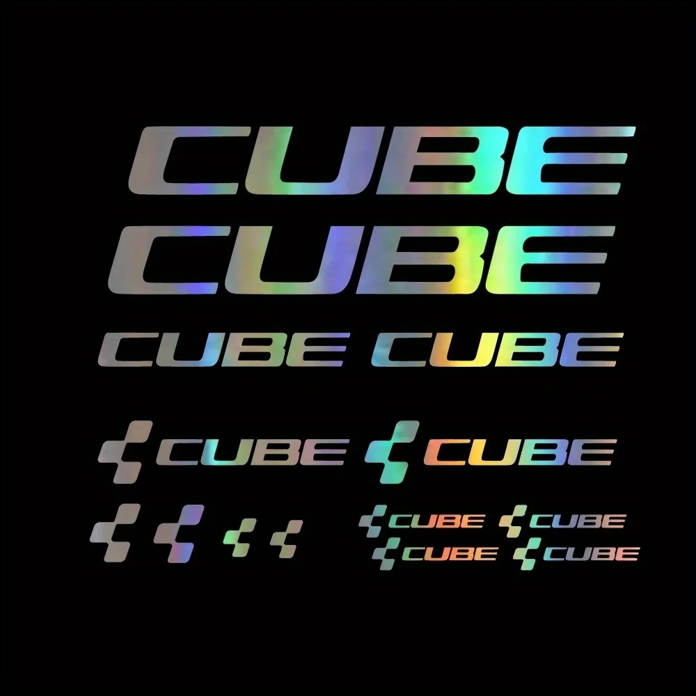 18 unids/carrete cuadro de bicicleta decoración corrector pegatina de coche, casco de ciclismo modificado hermoso kit de letras en inglés calcomanía