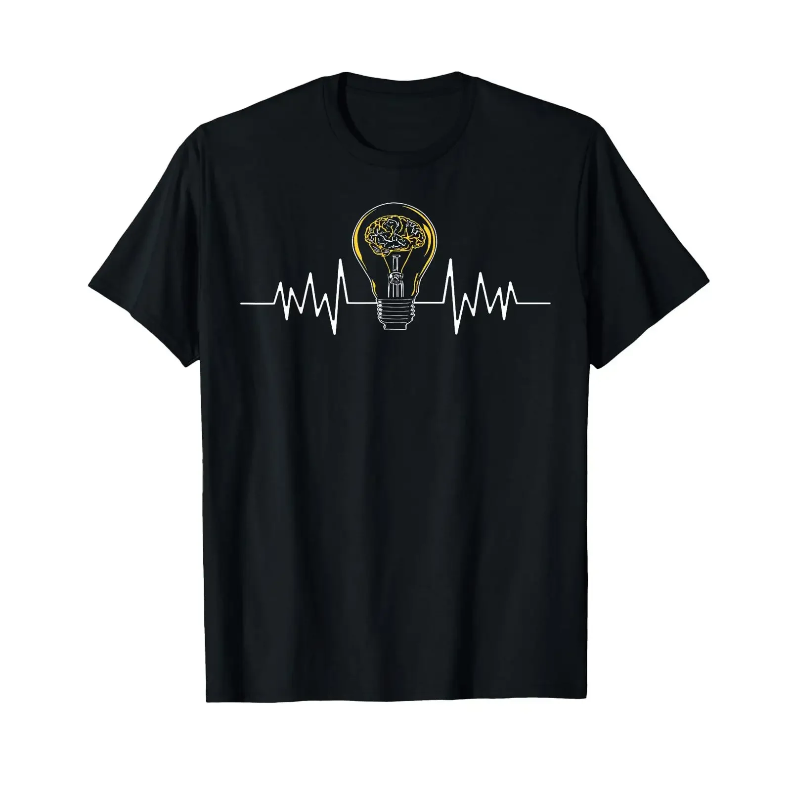 Electricians Electronic Light Technology Bulbs Frequency T Shirt black s vintage Washed Unisex Top For Everyday Wear fashion