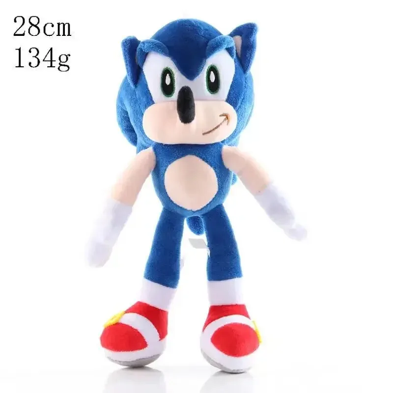 Supersonic Hedgehog Sonic Plush Cartoon Game Anime Children\'s Plush Doll Toys Christmas Birthday Gift Wholesale Size 30cm