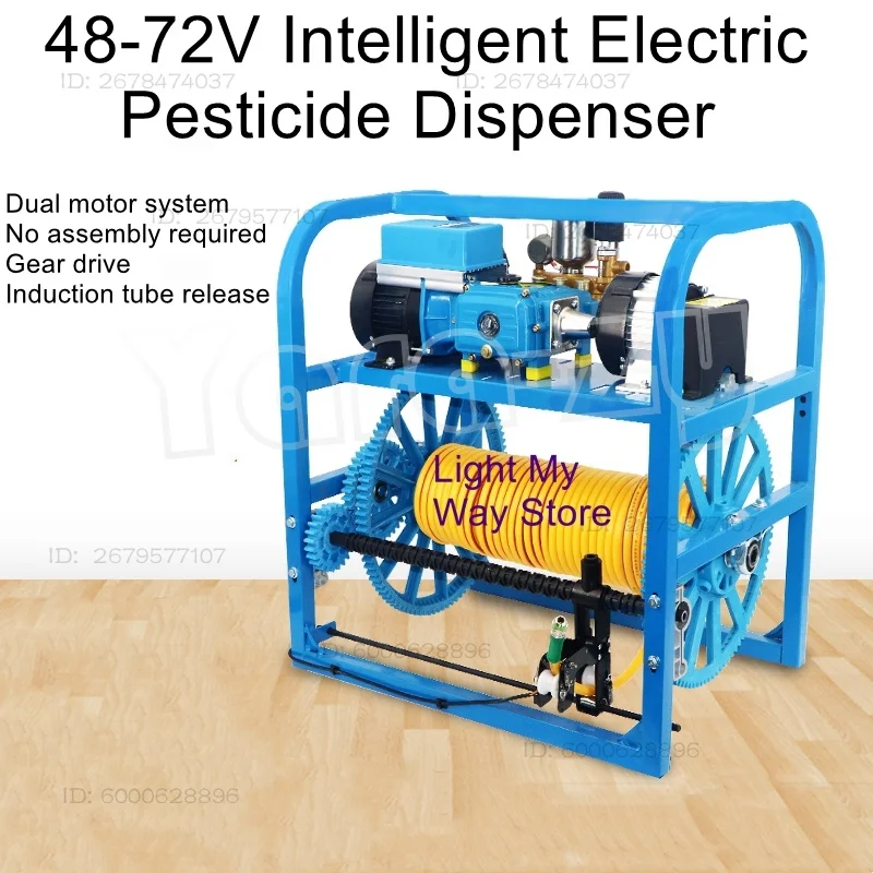Automatic pesticide sprayer 48V60V72V electric sprayer high-pressure agricultural electric sprayer spraying machine