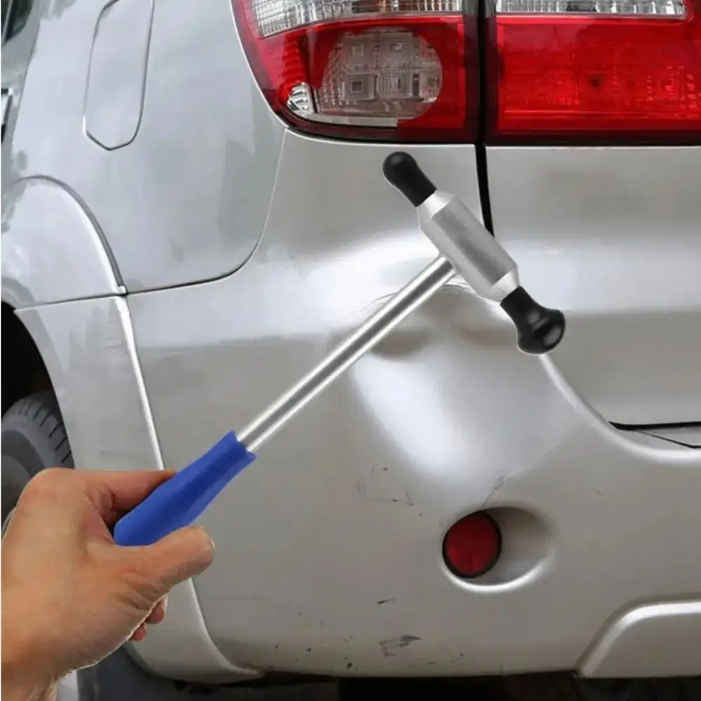

6 Replacement Heads Dents Remover Tool Tap Down Hammer Auto Body Car Hammer Vehicle Damage Fix Body Repair Dents Repair Kit