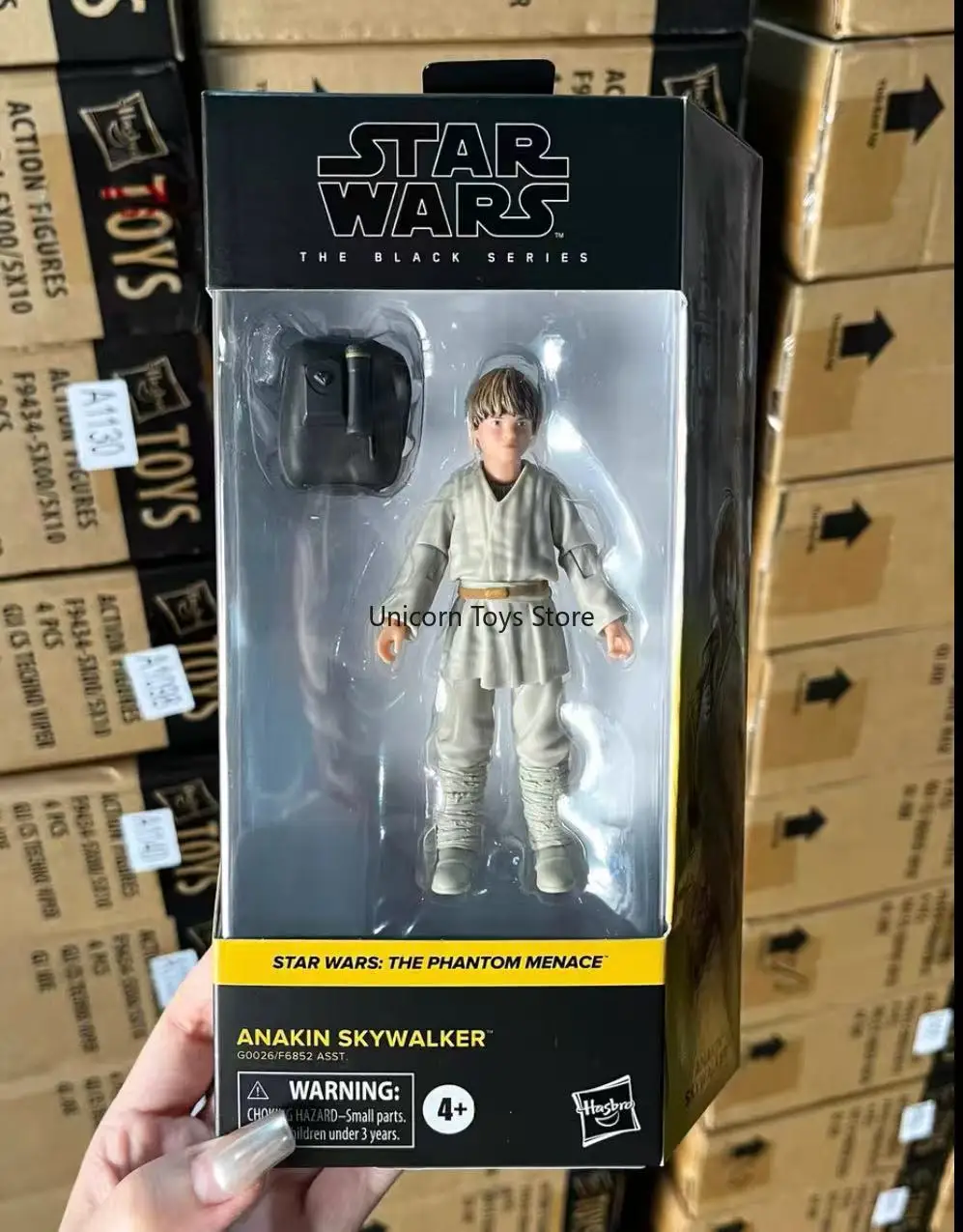

In Stock Hasbro Star Wars Young Anakin Little Anakin Ghost Threat Black Series 6-inch Doll Figure Genuine