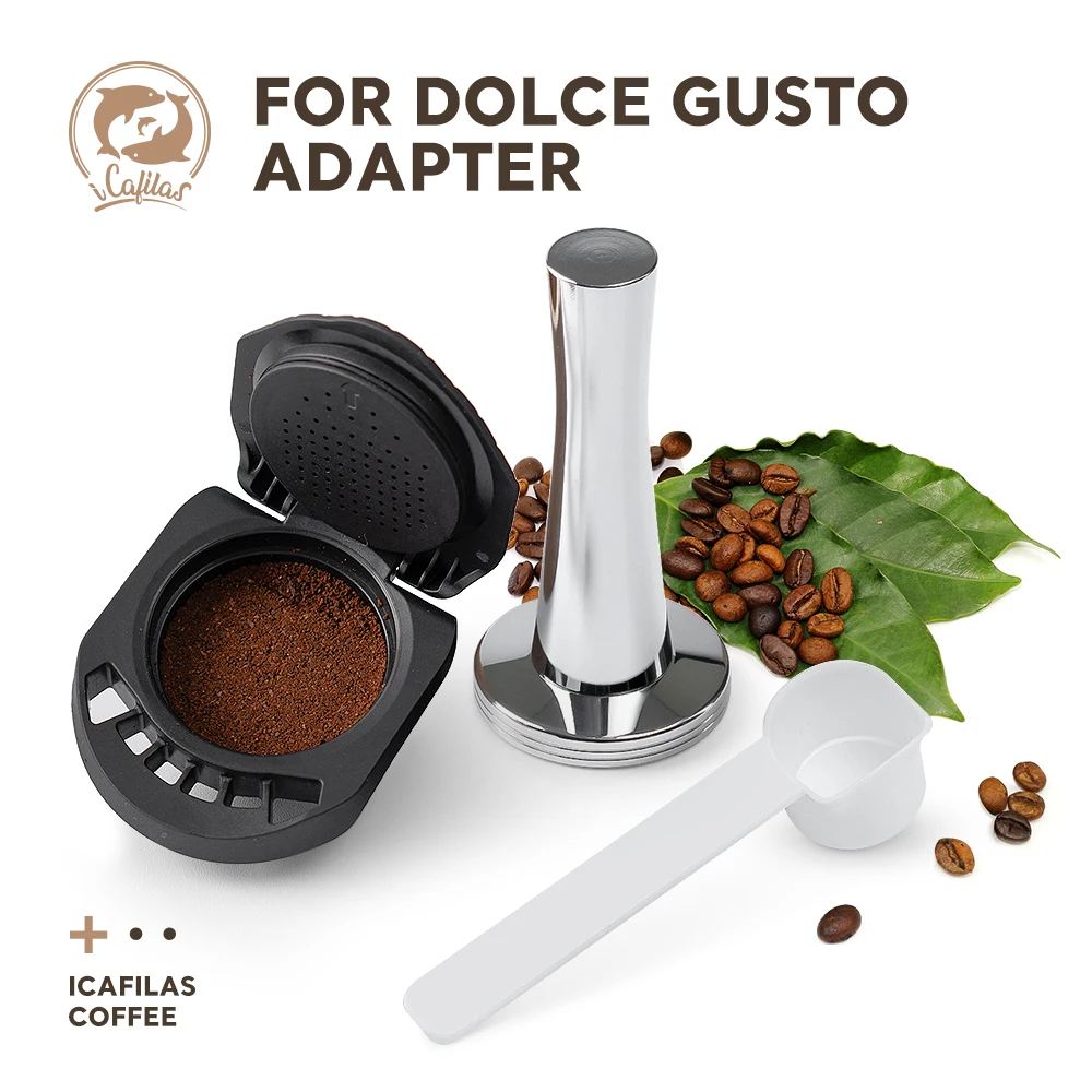 for Genio S Capsule Coffee Adapter Dolce Gusto Reusable Capsule Adapter with Genio S Piccolo Coffee Machine Accessories