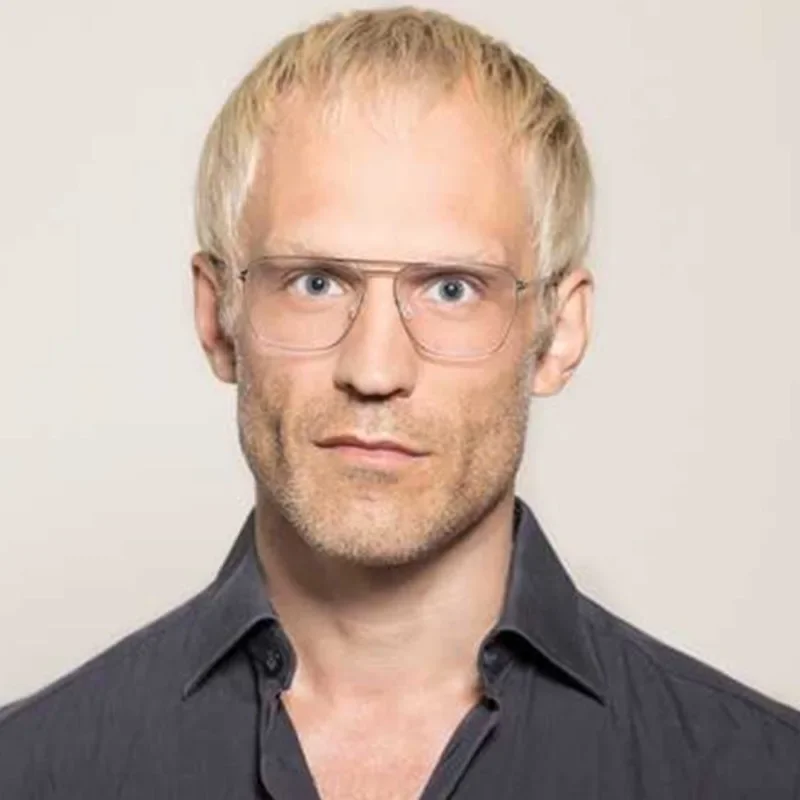 Germany Brand Designer Berlin No Screw Eyeglasses Men Prescription Women Lightweight Oval Business Myopia Optical Glasses Frame - Image 5