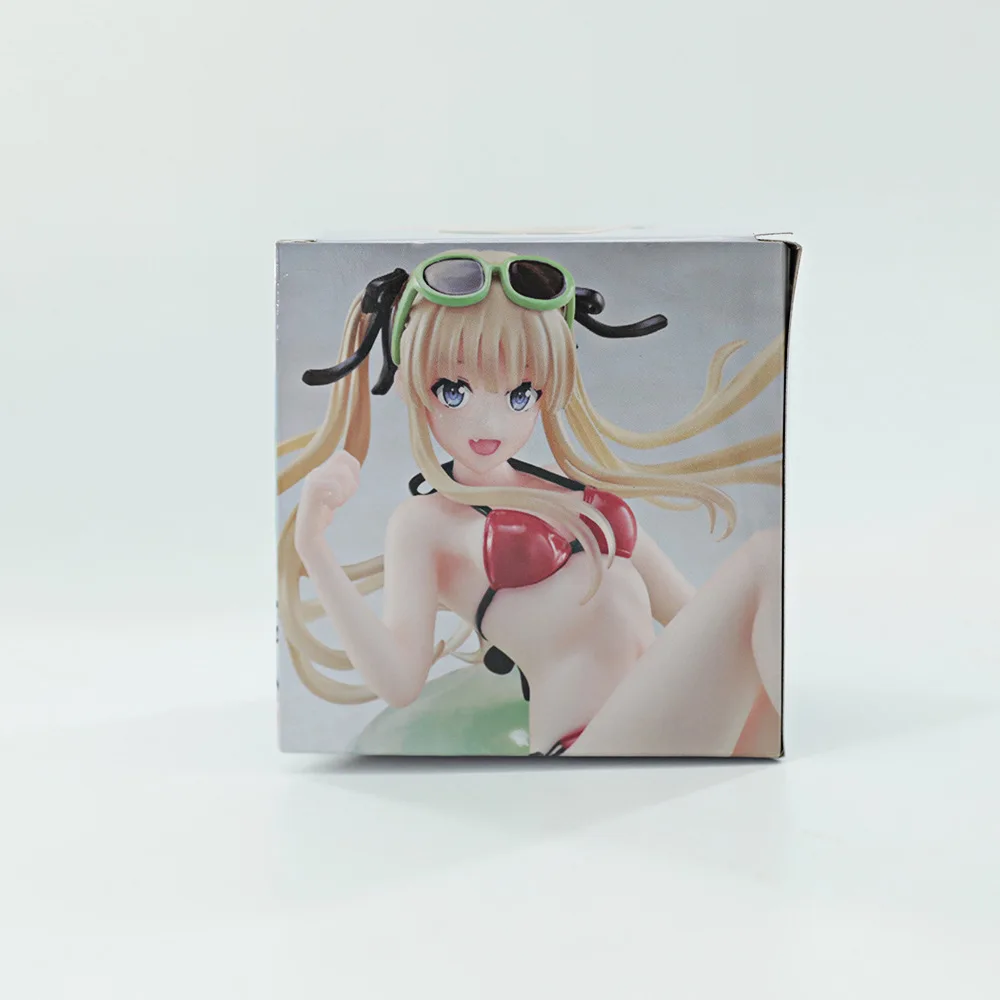 9cm Doll Model How To Raise A Boring Girlfriend Anime Girl Figure Eriri Spencer Sawamura Swimming Circle Decoration Toys Gift