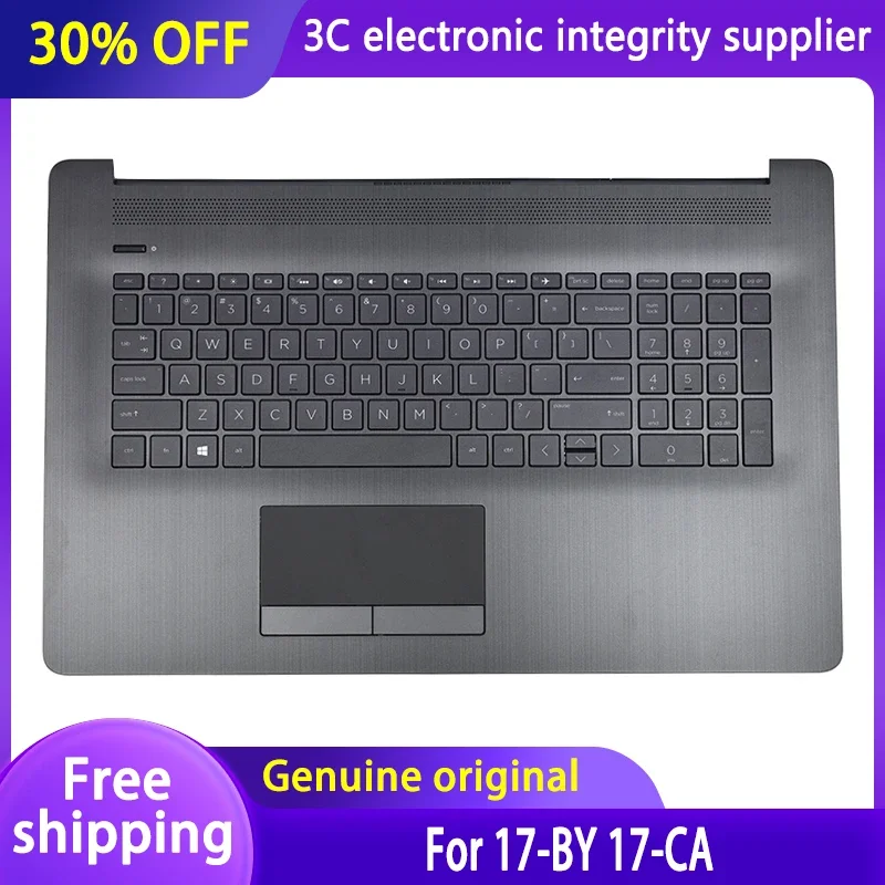 

New Original For HP Pavilion 17-BY 17-CA 17T-BY 17Z-CA 470 G7 Laptop English with Backlit Keyboard Palmrest Upper Cover Top Case