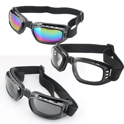 New Foldable Vintage Motorcycle Glasses Polarized Day Night Cycling Sunglasses Goggles Windproof Dustproof UV Protection Eyewear