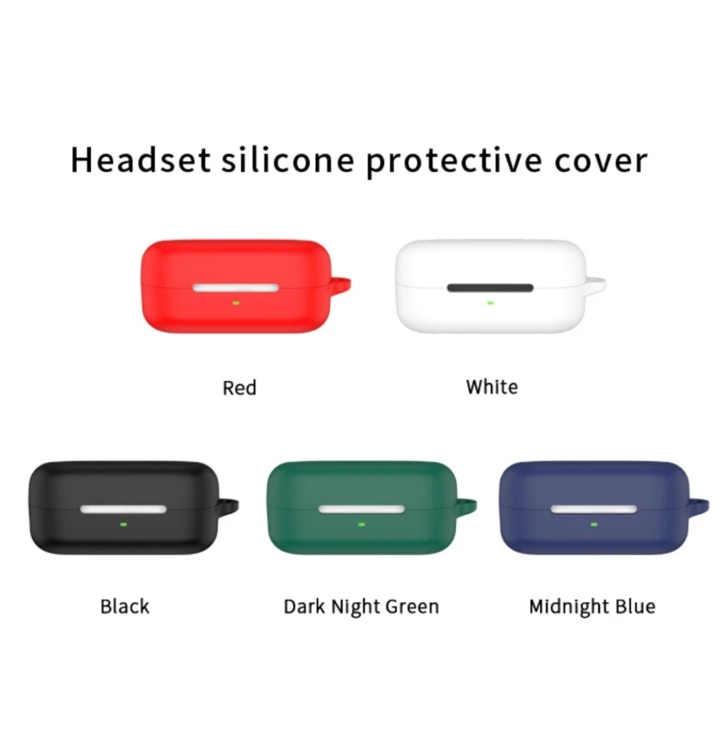 Scratchproof Carrying Case Shockproof Skin Suitable for WF-C510 Earphone Dustproof Soft Housing Washable Silicone Sleeve