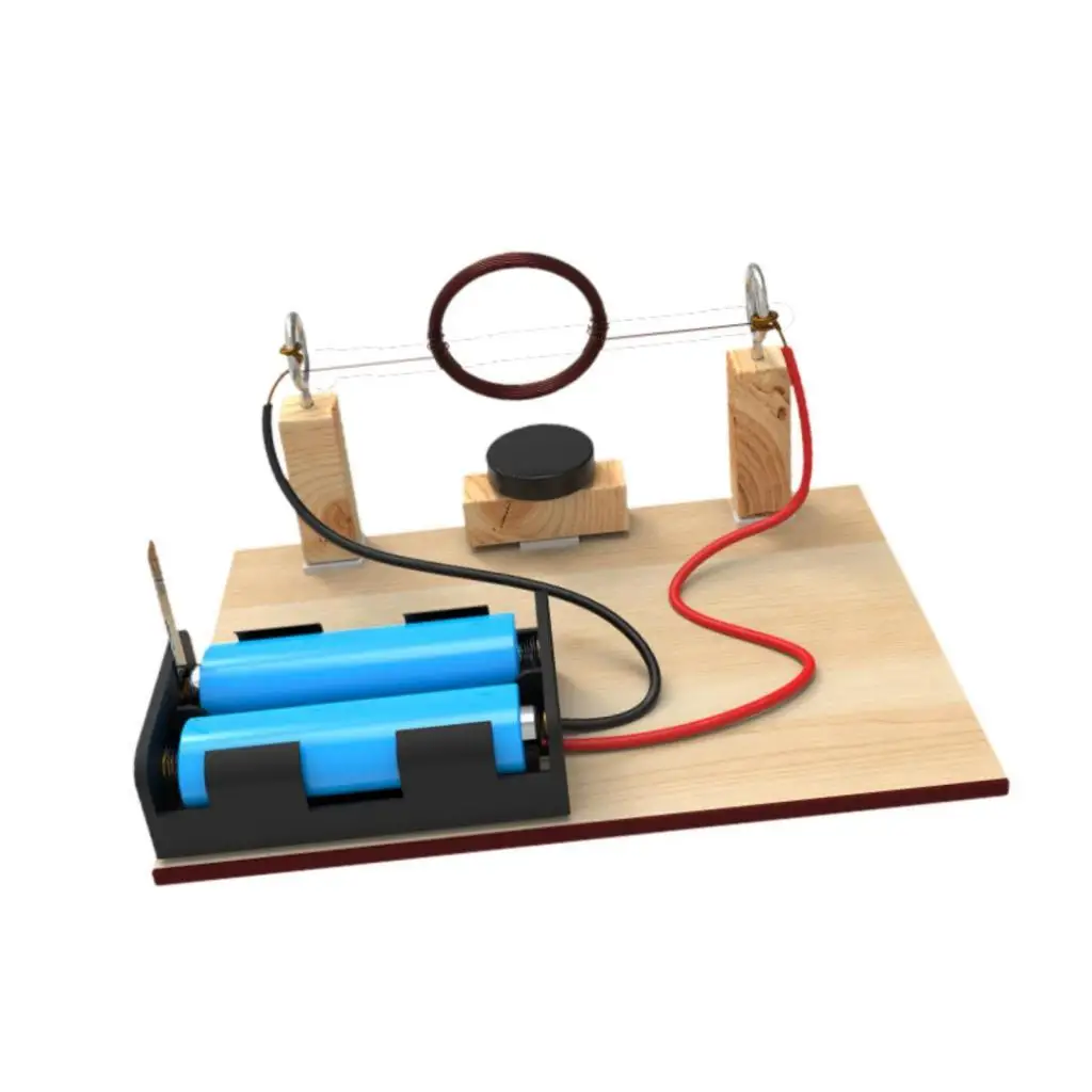 Classroom Science Toy Electric Motor Model Hands on Physics Experiment Kit for School Children Learning