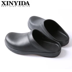 Non-slip Waterproof Oil-proof Kitchen Chef Shoes Hospital Operating Room Lab Medical Slippers Hotel Work Shoes Clogs Size 36-45