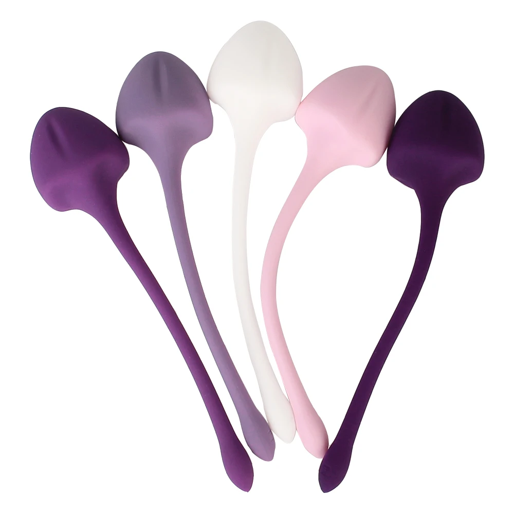 Vaginal Tight Exercise Clitoris Stimulator Kegel Ball No Vibrator Machine Erotic Sex Toy for Women Vaginal Geisha Ball 5Pcs/Set