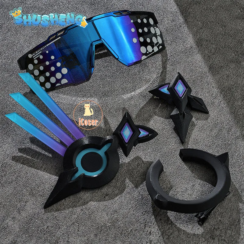 Honkai Star Rail Silver Wolf LV.999 Cosplay Costume Wig New Uniform Jacket Sunglasses Headwear Role Play Halloween Party Women view 2