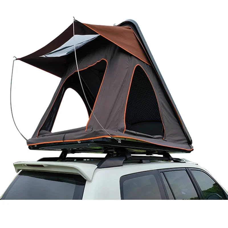 Custom tents Waterproof Camping Rooftop Tent Hard Shell 4 Person ABS Suv Car Triangle Roof Top Tent