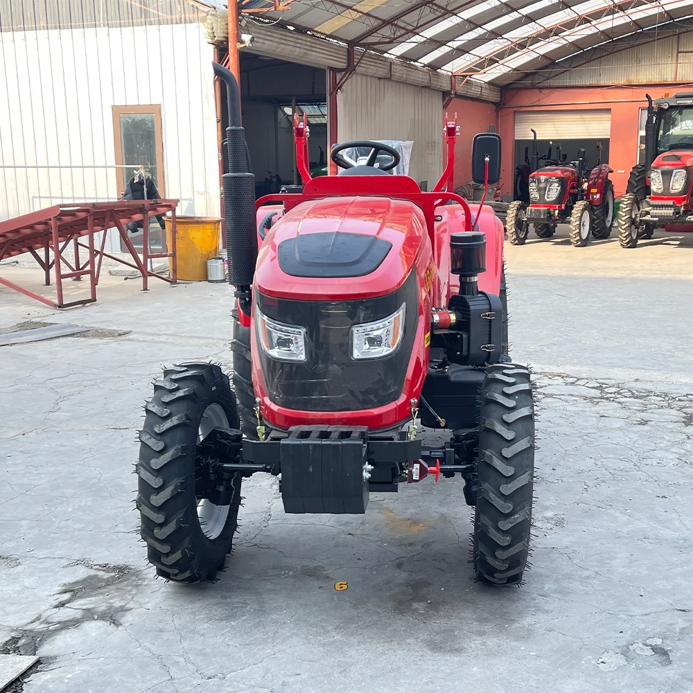 Best Selling 50hp 60hp Mini Tractor 4wd Garden Farm 4-Wheel Crawler with Wholesale Condition Tiller