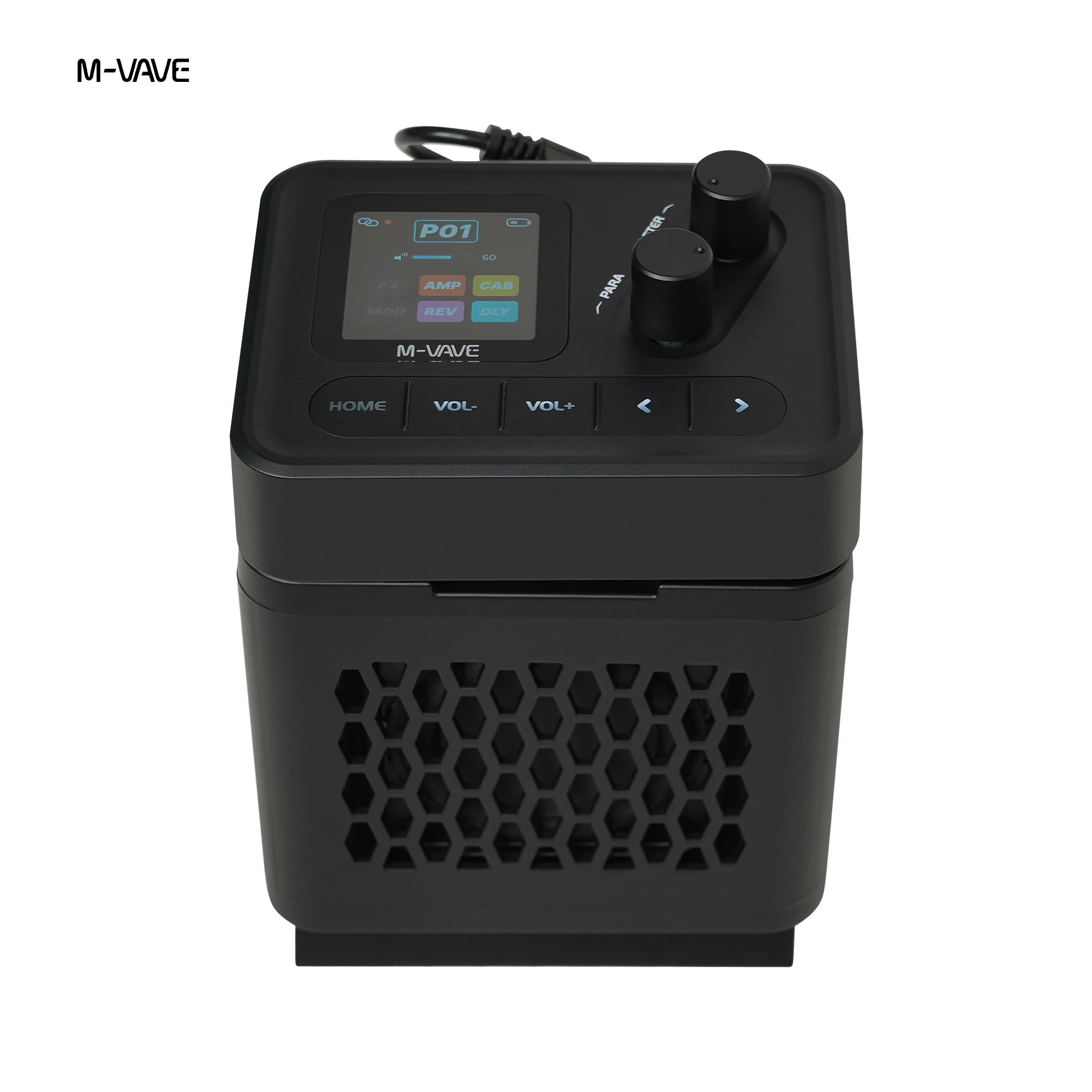 M-VAVE POCKET COMBO Pocket All-in-one Effects Amp 44.1KHz/24Bit 10W Speaker Rechargeable Battery for Desktop Stereo Sound Source