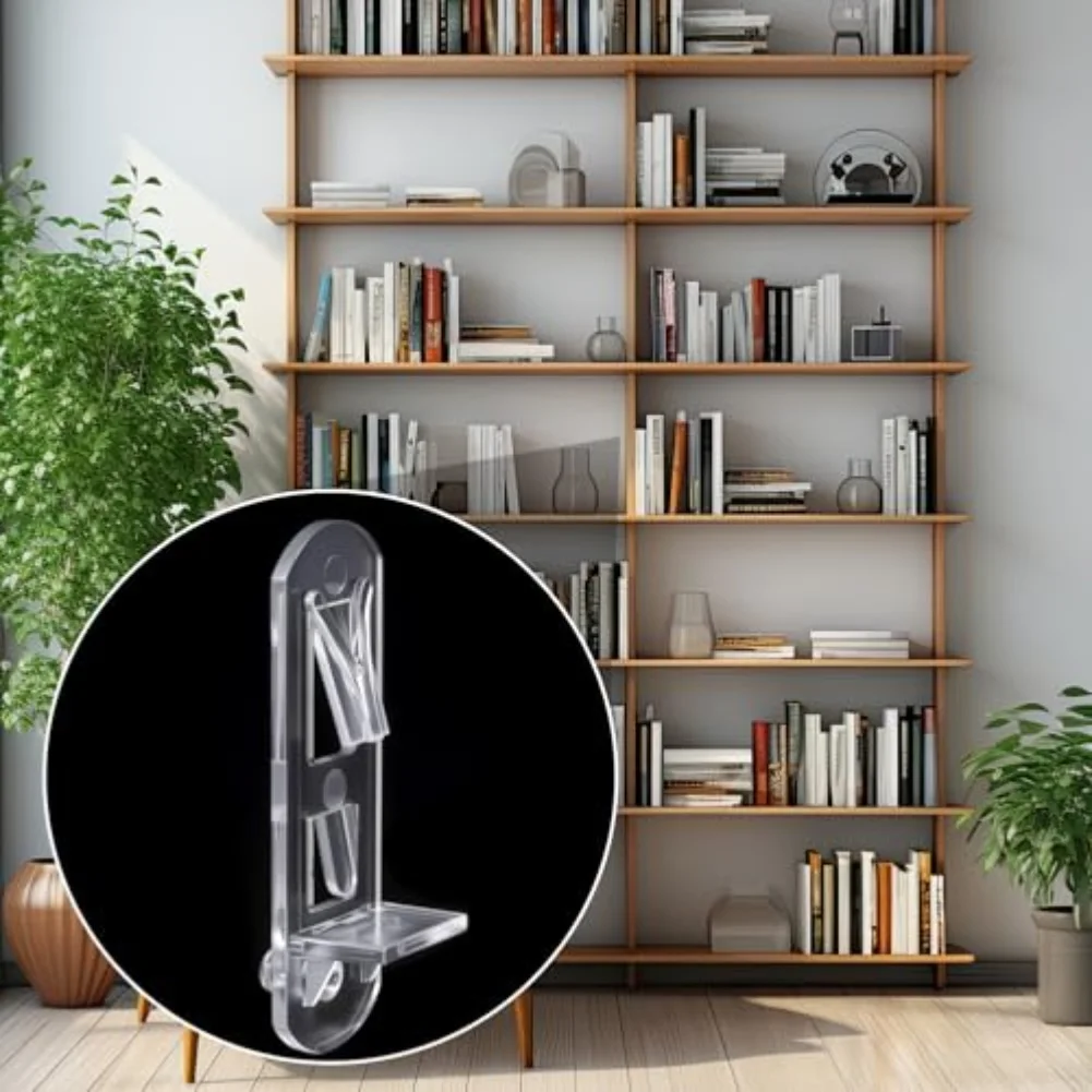 10PCS Self-Locking Mechanism Shelf Support Pegs Replacement Plastic Tool For Cabinets/bookcases/dressers/wardrobes Furniture