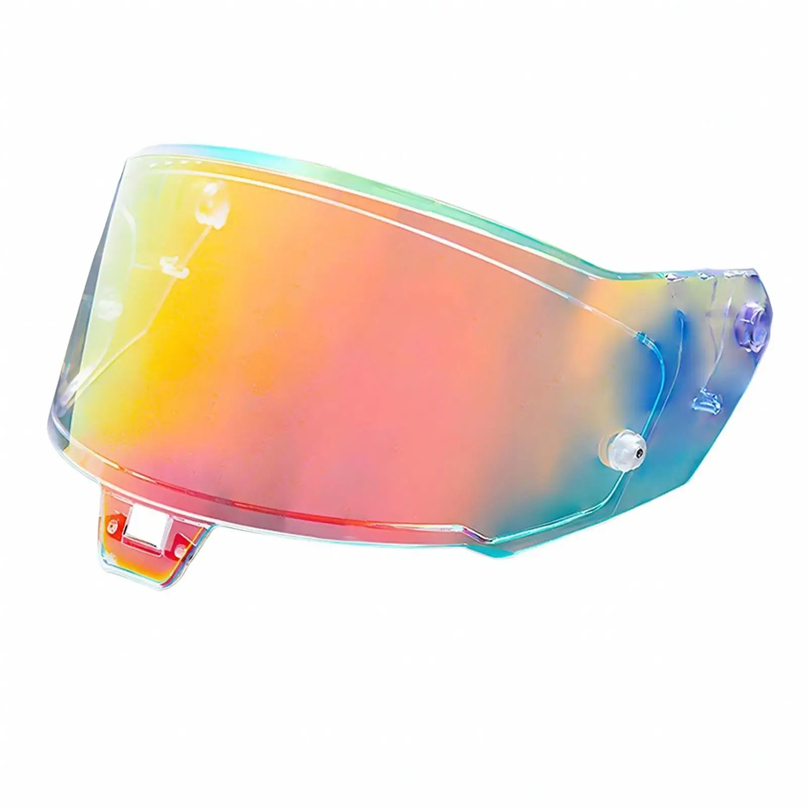 Helmet Visor Replacement Robust Replacement Face Guard Curved for Road Riding