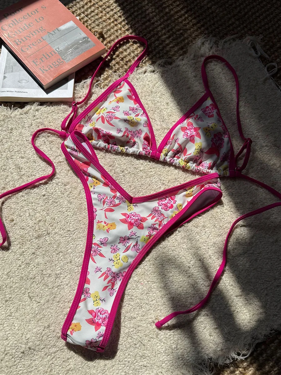 

Sexy Leopard Bikini Women's Swimsuit 2025 Thong Bikinis Set Female Two-piece Swimwear Female Bathing Suit Swimming for Beachwear