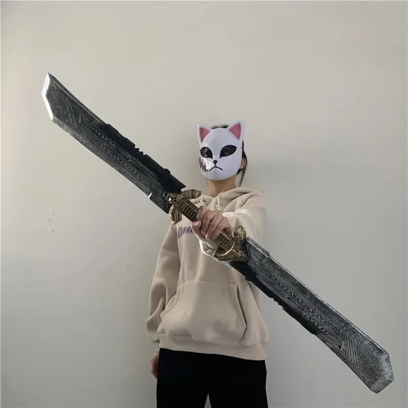 هالوين تأثيري خارقة ذات حدين السيف ثور المطرقة الدعامة الفأس Stormbreaker الأسلحة لعب الأدوار فيلم السلامة بولي المطاط المطاط #1