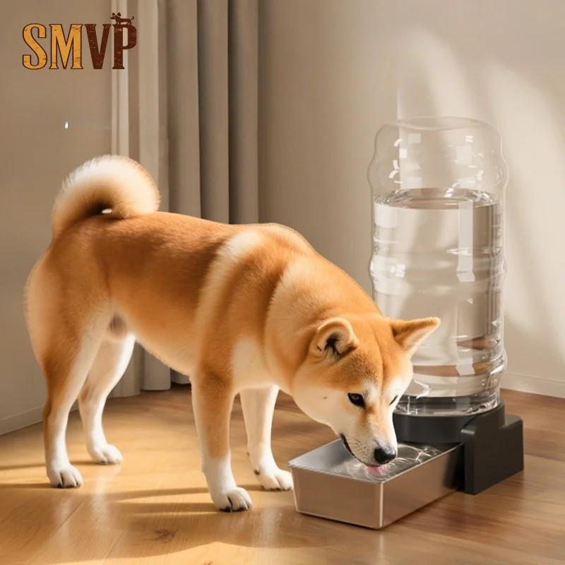 stainless-steel-pet-water-dispenser-automatic-refill-water-bowl-with-filter-element-large-capacity-gravity-water-feeder-for-dogs