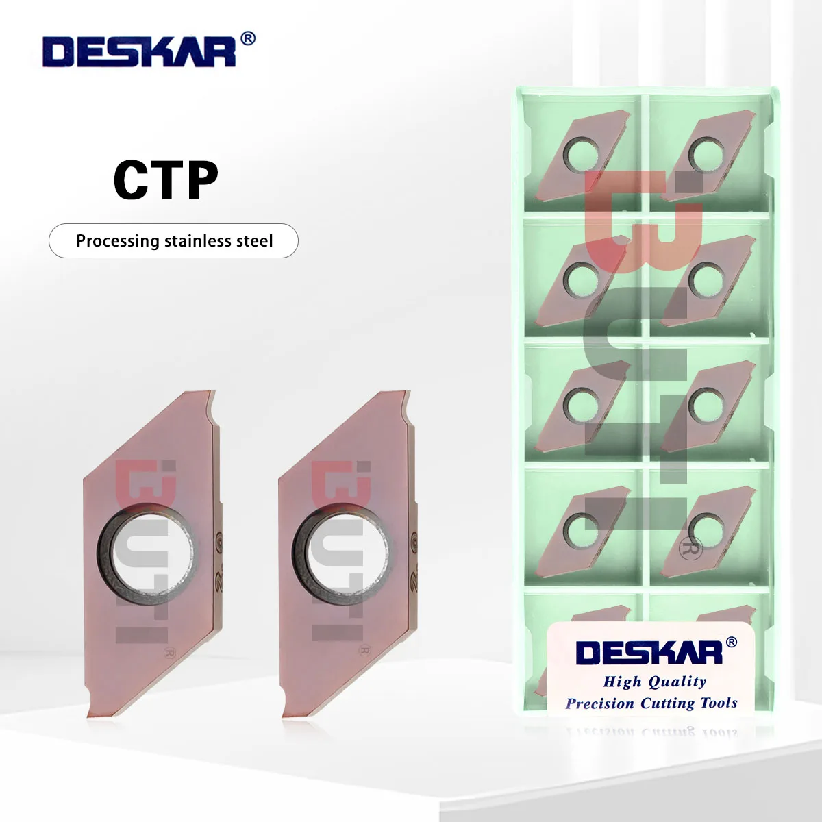 

DESKAR 100% оригинал CTP07FR 10FRN 15FR 15FRN 20FR 20FRN LF6118 Лезвие токарного станка с числовым программным управлением Режущие инструменты Часть из нержавеющей стали