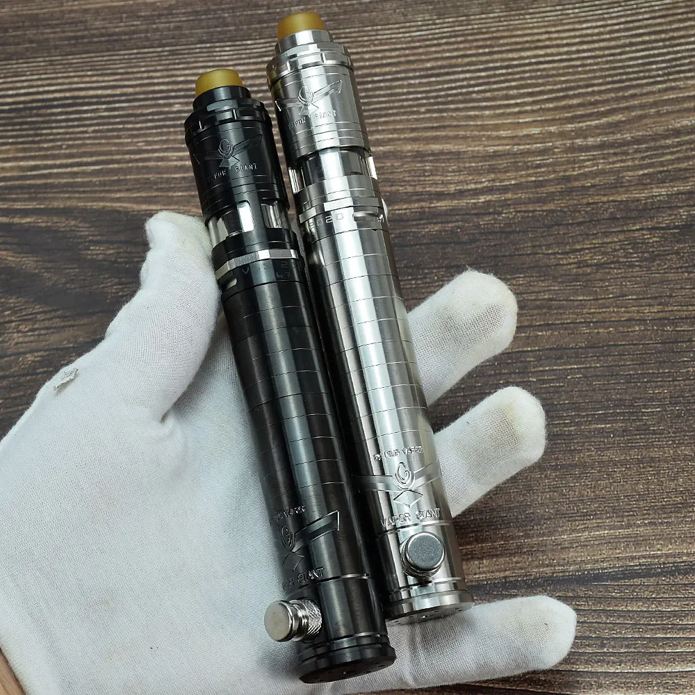 Gigant parowy V2.5 Mini Mech Mod 23mm gigant parowy v6S rta 2020 zmieniona wersja zbiornik 23mm pojedyncza cewka rta 316ss vape mod