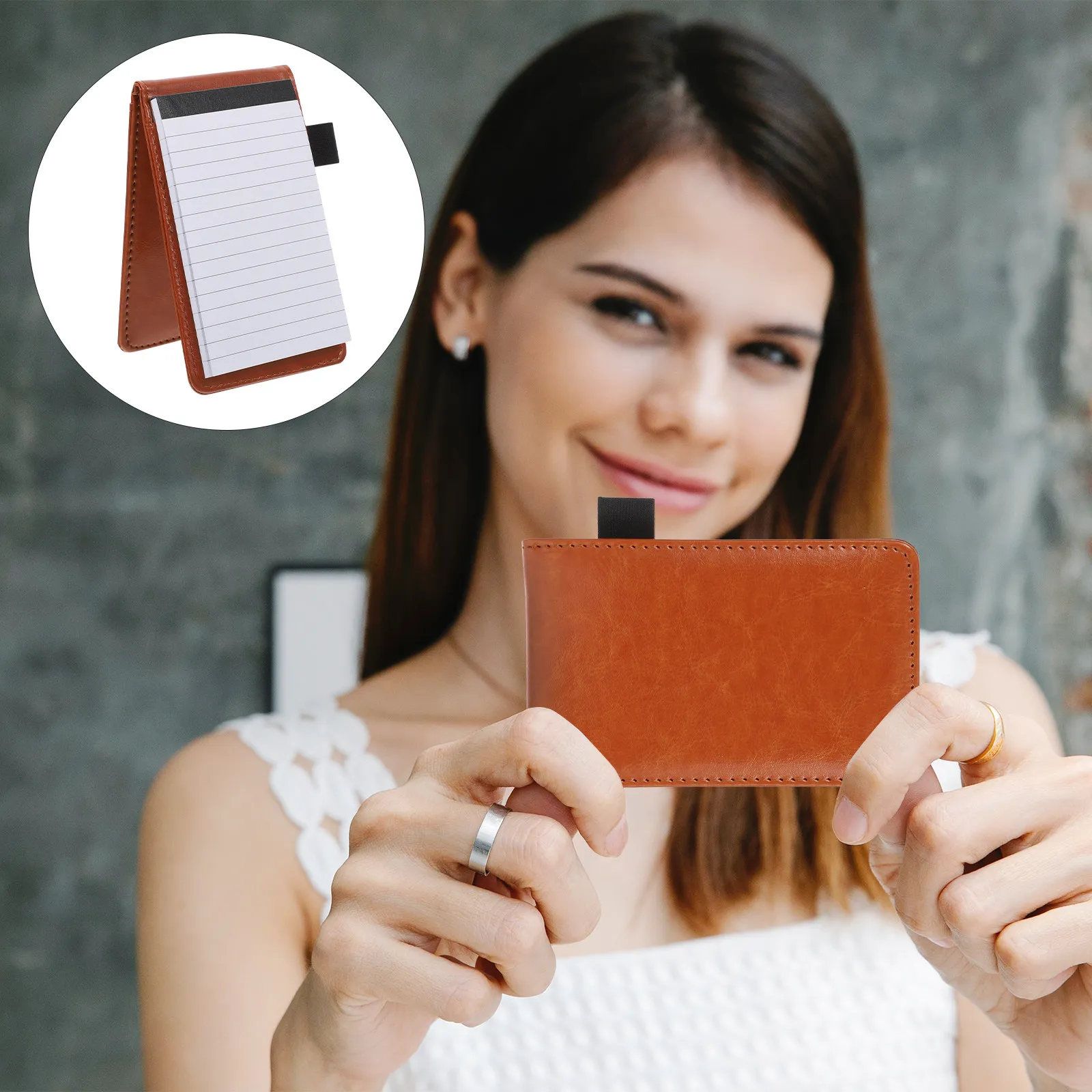 

Portable Lightweight Pocket Notepad for Office Business Travel Students Daily Planning Organizing Prioritizing Notes Memo Pad