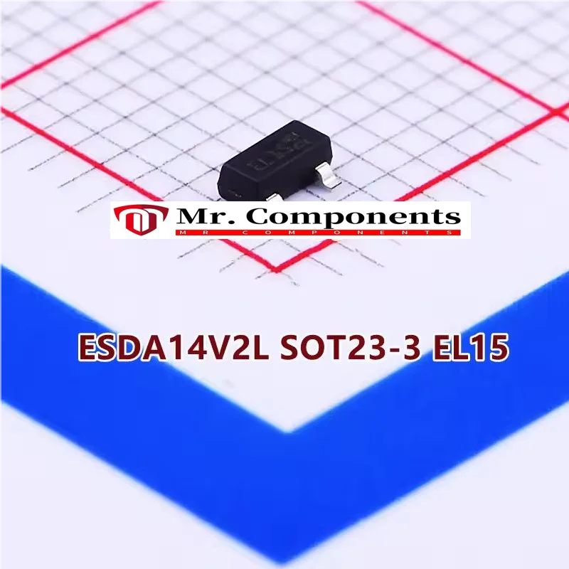 10PCS ESDA14V2L SOT…