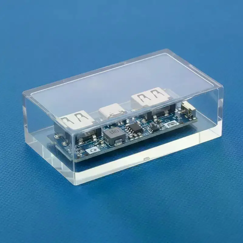 Lithium Battery Charger Board LED Dual USB 5V 2.4A Micro/Type-C USB Mobile Power Bank 18650 Charging Module Circuit Protection