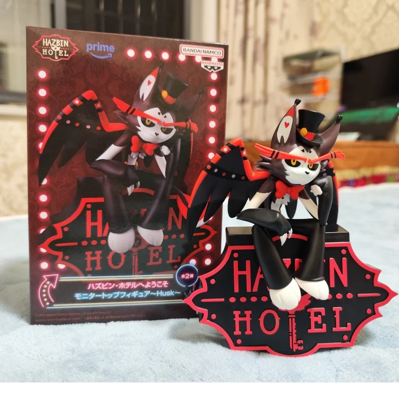 

Новые оригинальные фигурки в наличии Banpresto Hazbin Hotel Angel Dust & Husk, коллекционные товары, модель игрушки, подарок на праздник