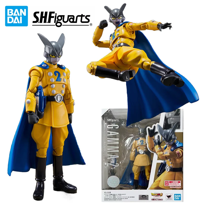 Bandai S.h.figuarts Gamma 2 Dragon Ball Super 16Cm Anime Original Action Figure Model Children's Toy Birthday Gift Collection