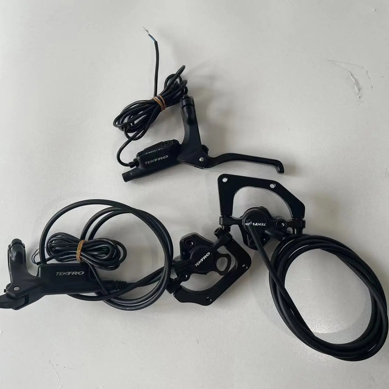 Aluminum Alloy Electric Bicycle Parts Power Control Shifter With Hydraulic Disc Brake Set For E-Bike MTB Motorcycle