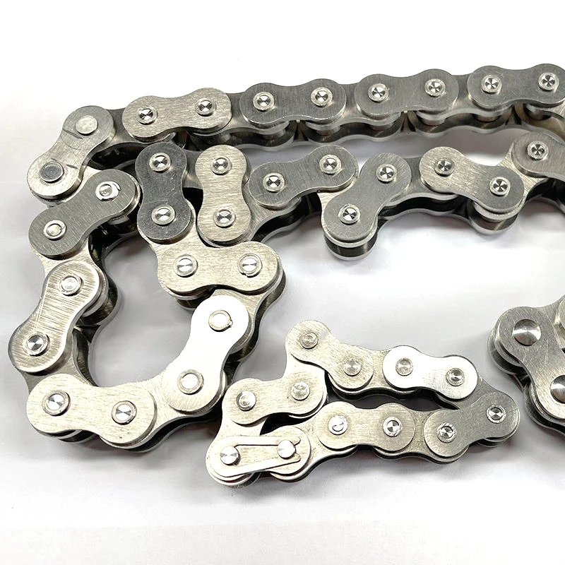 High Quality Titanium Gr5  Motorcycle Chain  Titanium Link  With Factory Price Accept Customized