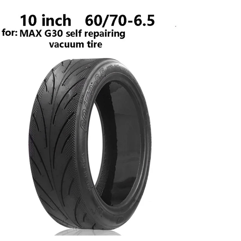 Tubeless Tire For Ninebot Max G30/G30D G30LP Electric Scooter 10inch 60/70-6.5 Repaired Automatically Tyre