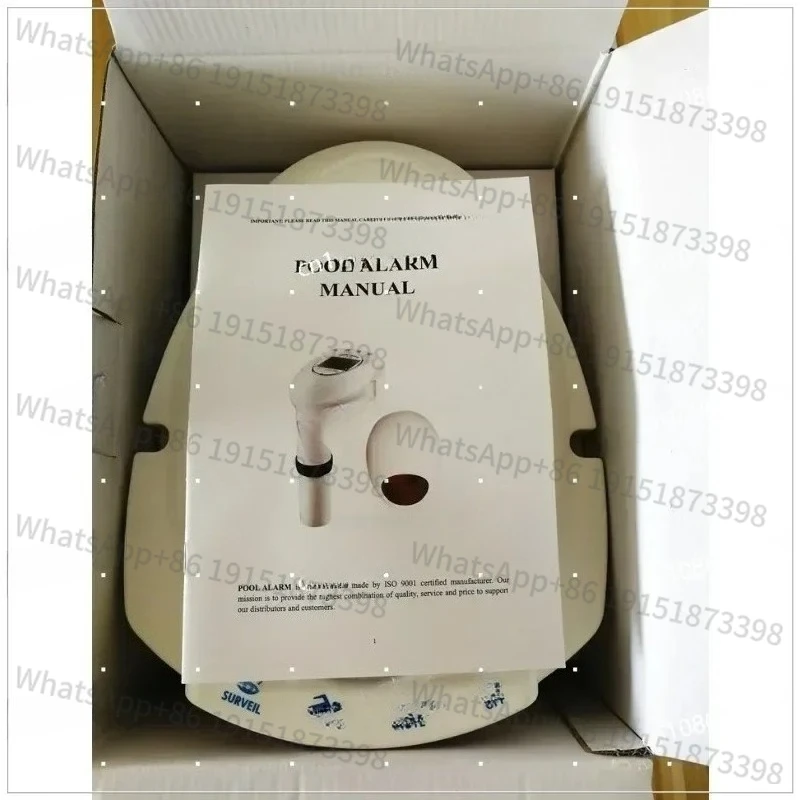 إنذار لاسلكي لحمام السباحة بالطاقة الشمسية لسلامة الأطفال، جهاز أمان حمام السباحة بجهاز تحكم عن بعد مع نظام تنبيه تلقائي، مقاوم للماء IP67