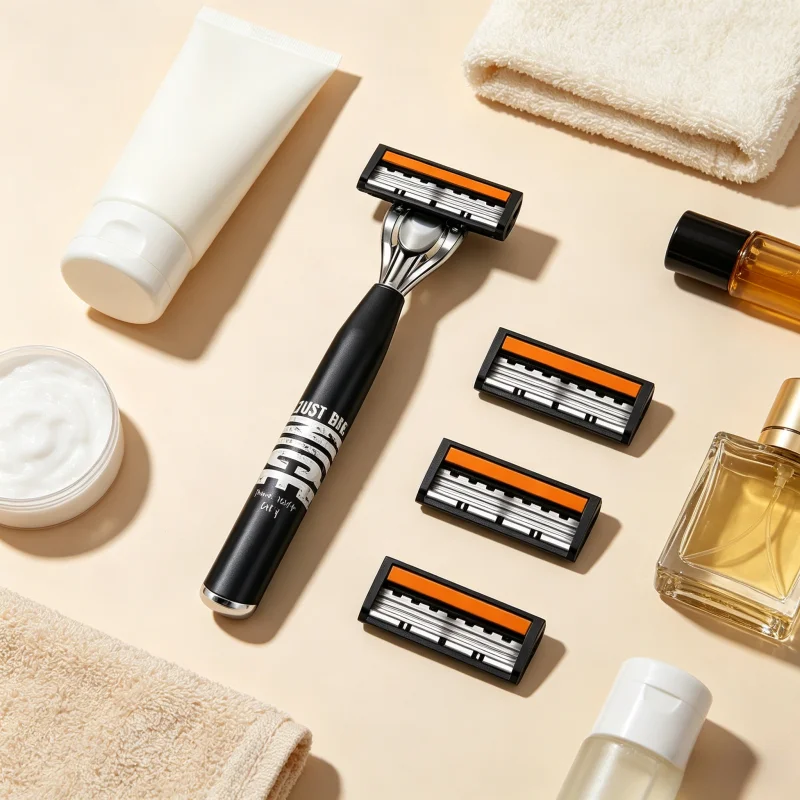 Safety Razor Handle - Metal Handle Manual Profession Face Care