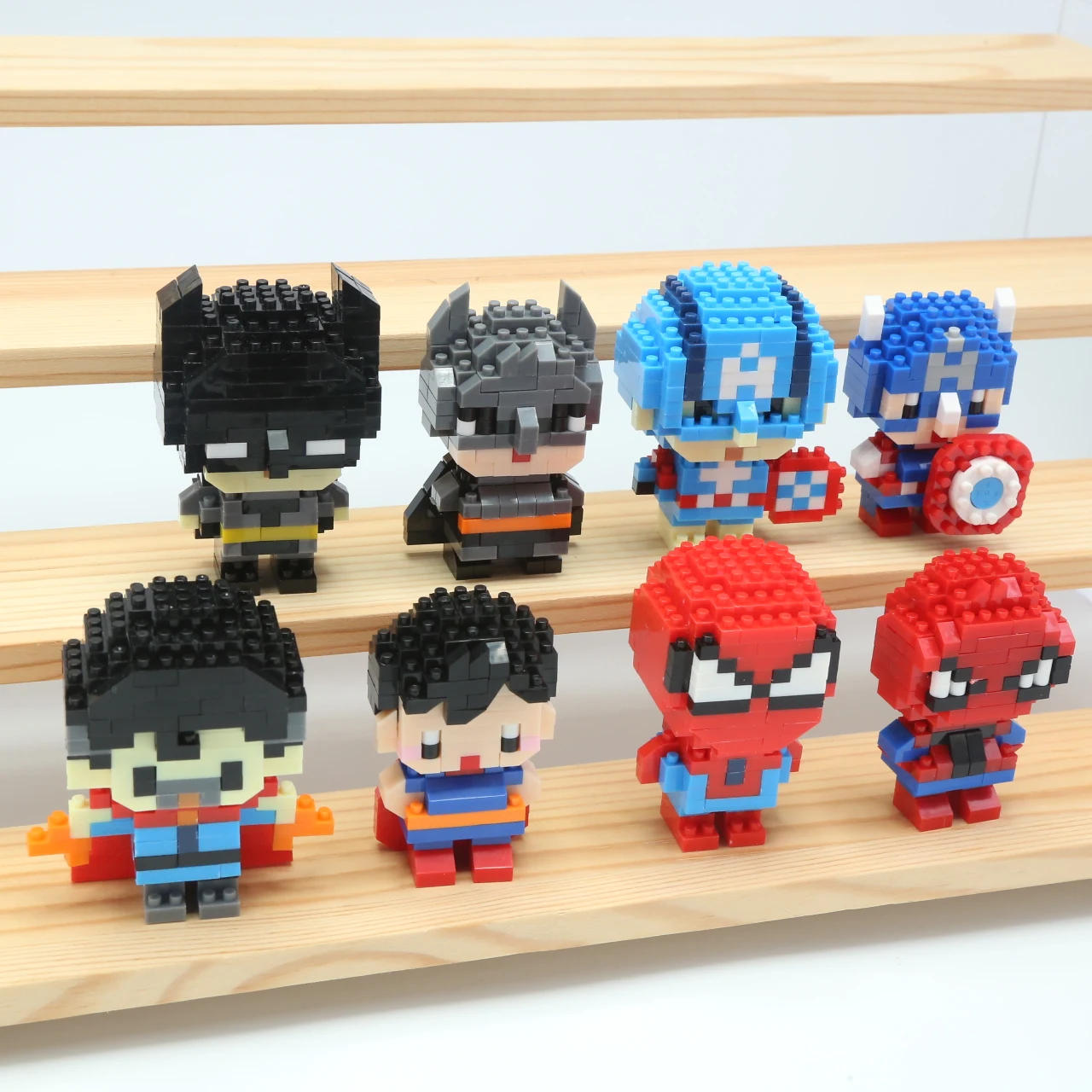 Blocs de construction Disney Mini Connectini, figurine de particules, modèle d'assemblage mobile, Puzzle de dessin animé, jouets de personnages pour cadeaux d'anniversaire