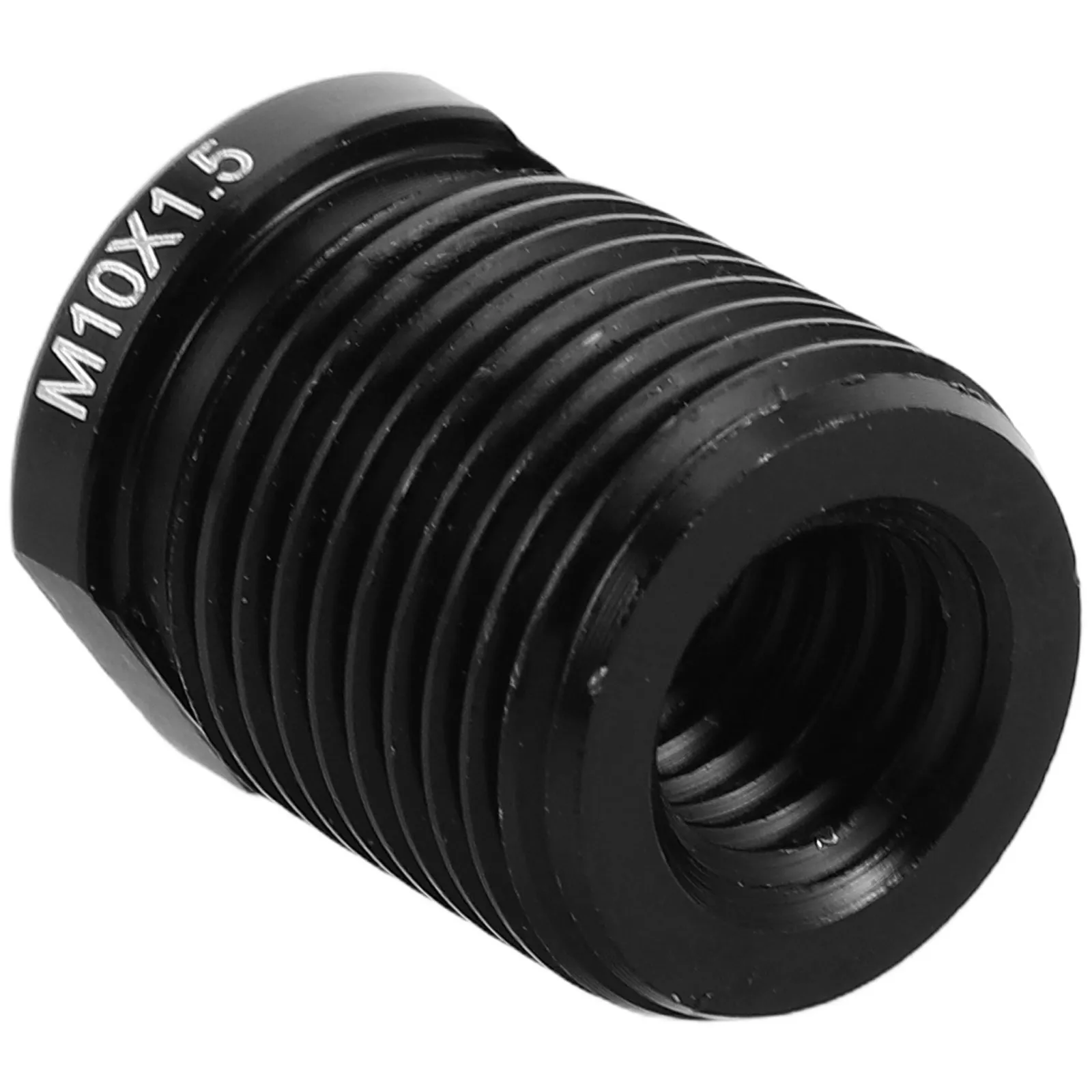 

Aluminum Universal Shift Knob Adapter Compatible with Non-Threaded Manual Gear Sticks M10 Black Shifter Connector Spline