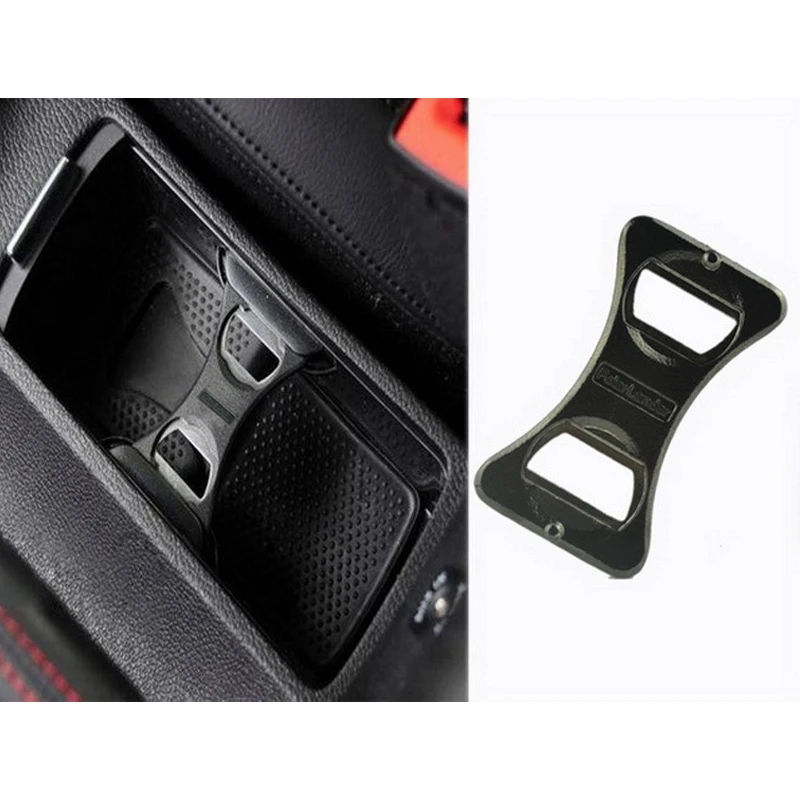 

Car Bottle Opener with Center Console Cup Holder Storage Box for Volkswagen Golf 6 Jetta MK5 MK6 GTI Scirocco wine opener