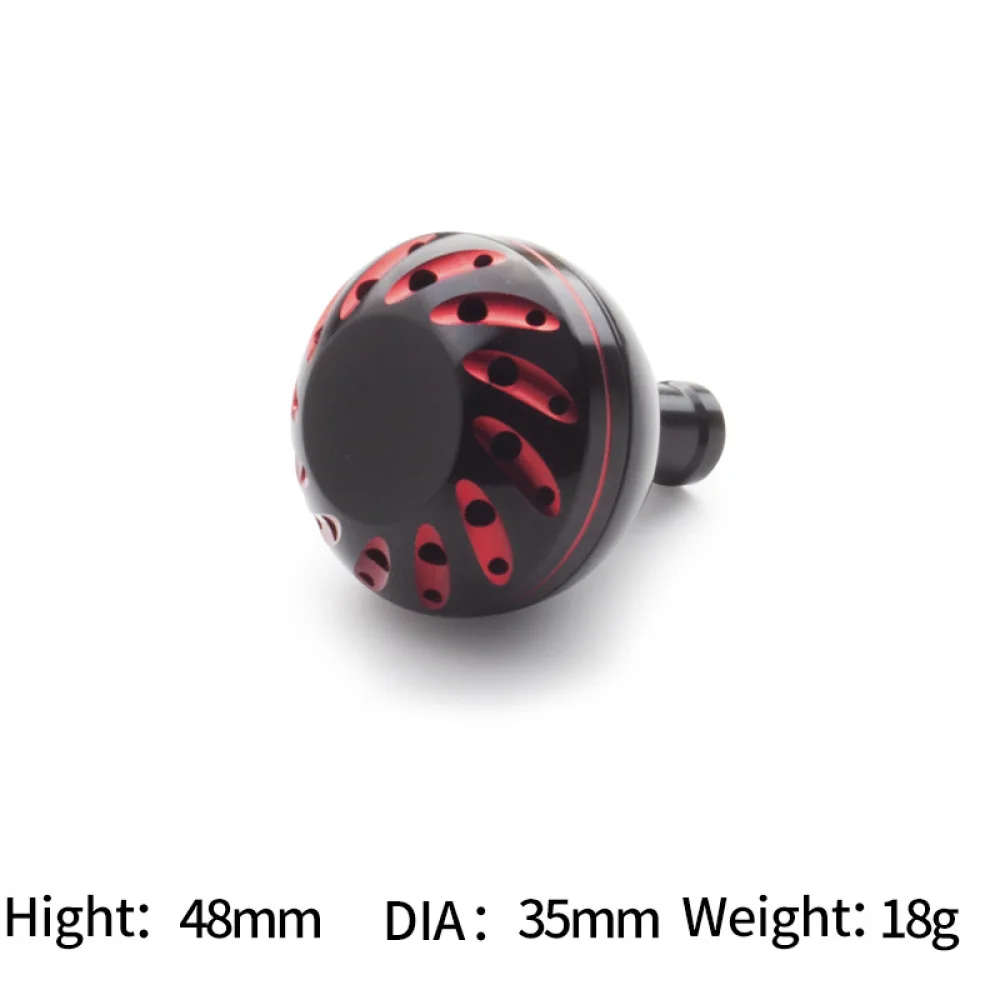 Premium Aluminum Ball Grip Handle Knob For RUKE Universal Fishing Reel Accessory Baitcasting Spinning Drum Tackle Replacement