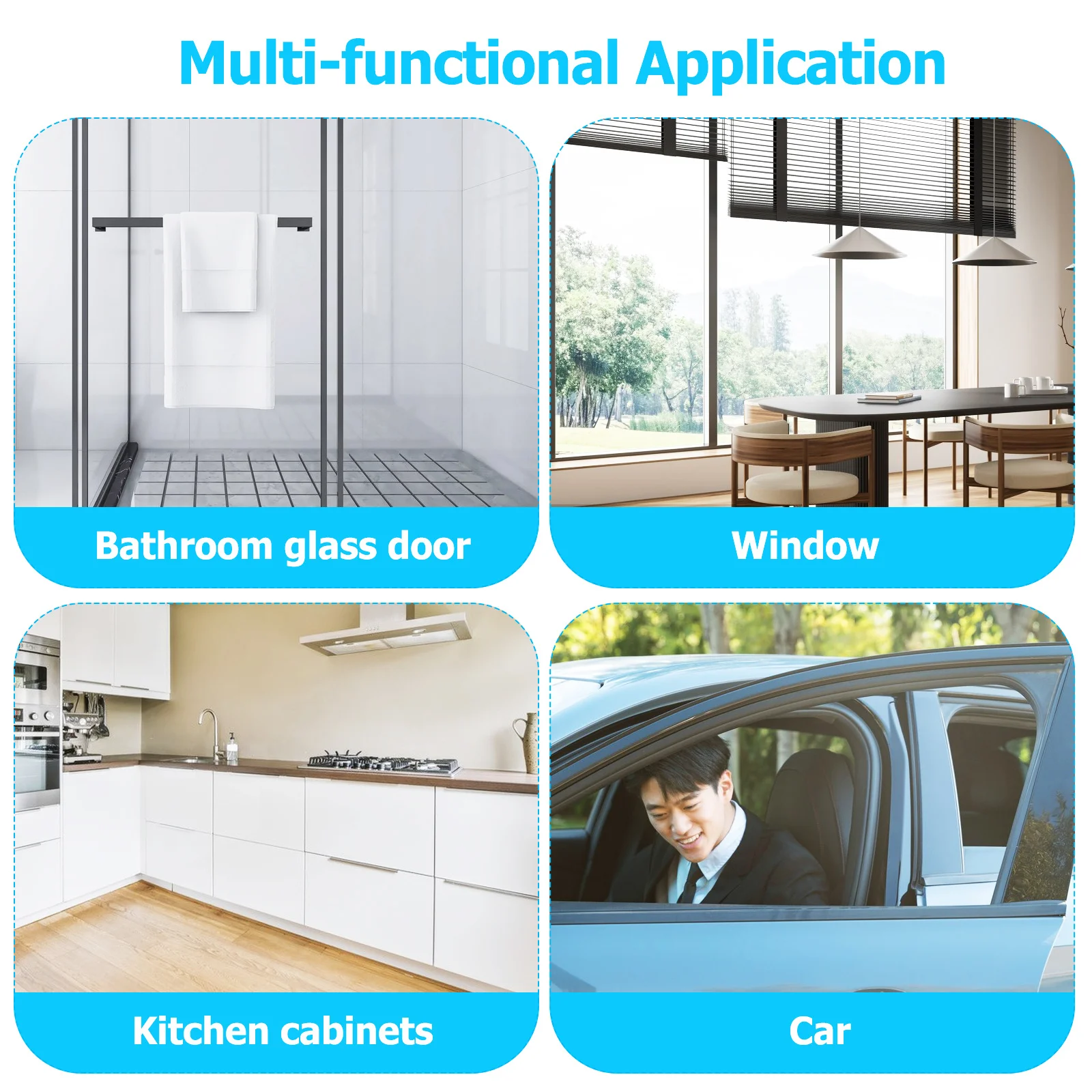 

1 Roll Waterproof Round Weather Stripping Foam Door Seal Strip for Window Door Gap Filler Backer Rod Weather Strip