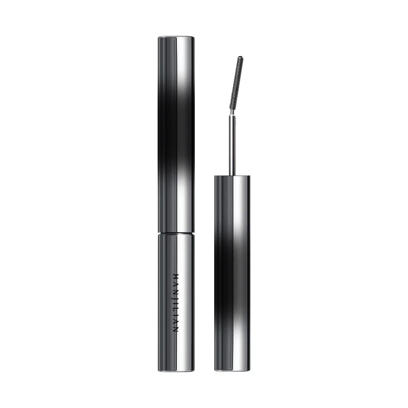Mascara per ciglia Mascara in fibra di seta impermeabile Nero lungo Nero/marrone Ciglia Estensione ciglia Pennello per trucco Cosmetici per occhi
