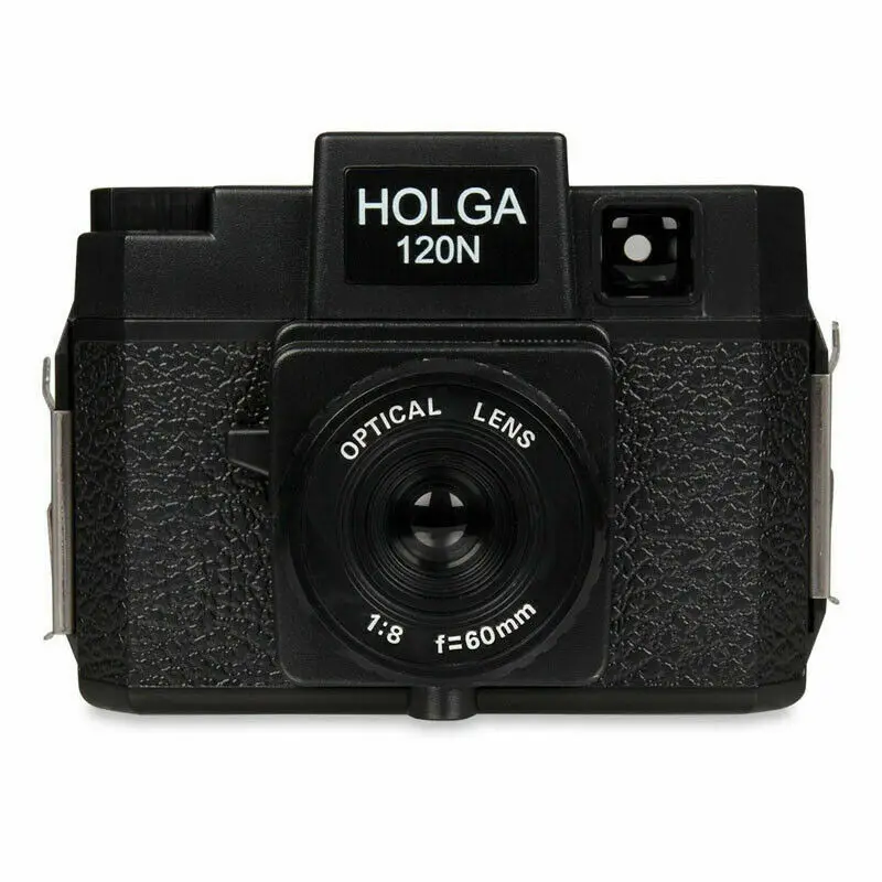 

Black Holga 120 Film Camera Classic Colorful 120N Medium Format Camera Lomography Creative Design Xmas gifts